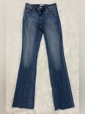 L'AGENCE Women's Dark Blue Wide Leg Jeans